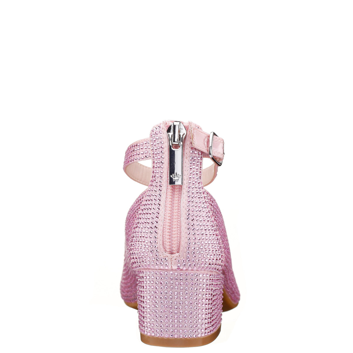 Girls Lennie2 Pink Rhinestone Dress Shoes | Nina Shoes