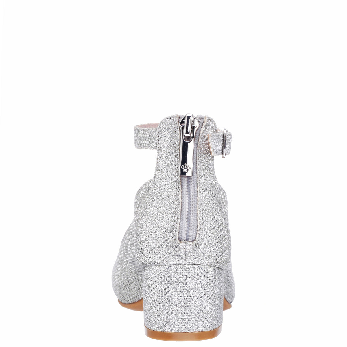 Girls Lennie Silver Sparkle dress shoes | Nina Shoes