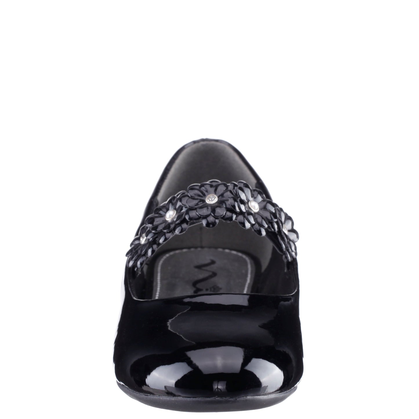 Girls Rozy Black Patent Ballet Dress Shoes | Nina Shoes