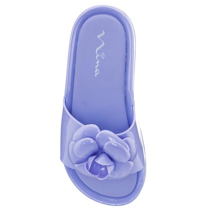 Girls Gleen Periwinkle Jelly Sandal | Nina Shoes