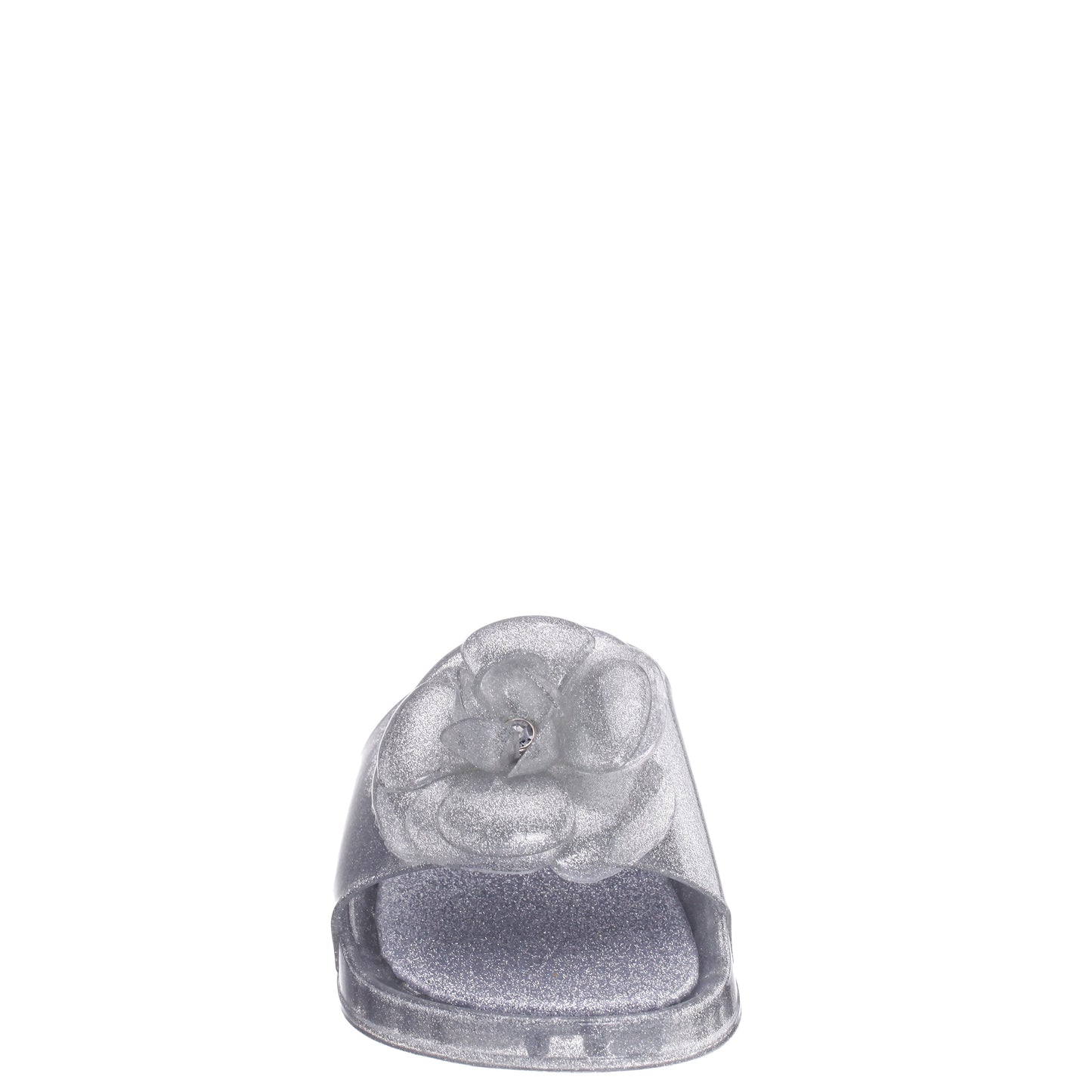 Girls Gleen Silver Jelly Sandal | Nina Shoes