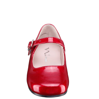 Girls Bonnett Red Patent Mary Jane Dress Shoes | Nina Shoes