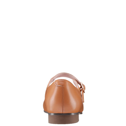 Girls Bonnett Brown Mary Jane Dress Shoes | Nina Shoes