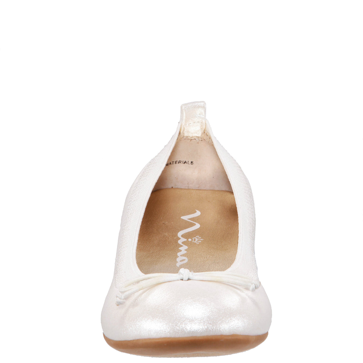 Girls Esther Ivory-Pearlized | Nina Shoes