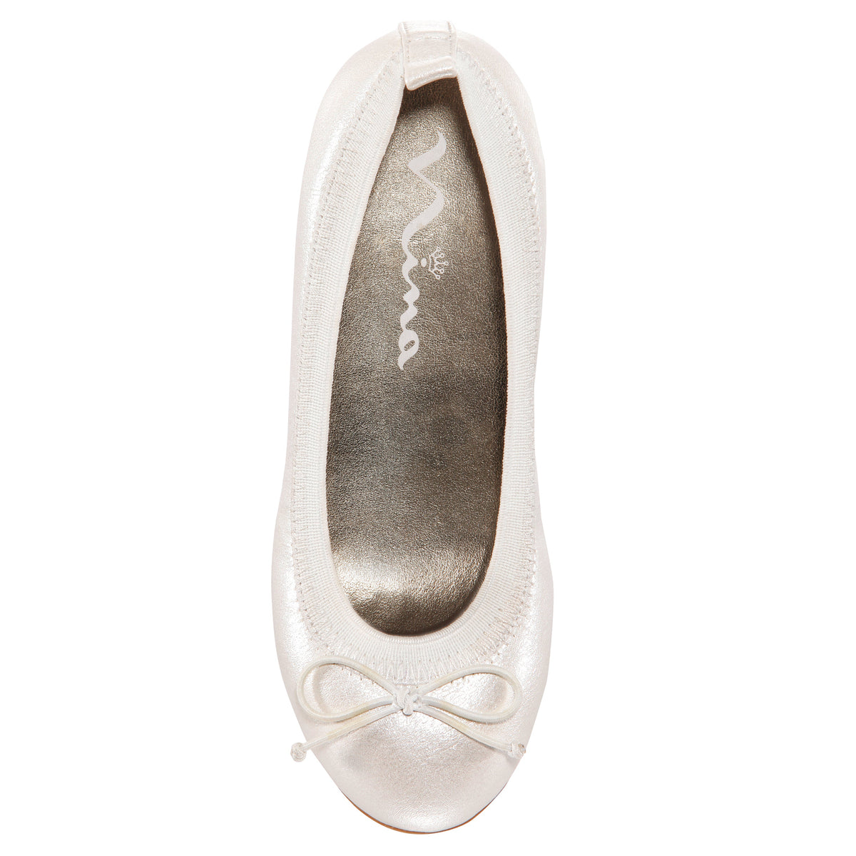 Girls Esther Ivory-Pearlized | Nina Shoes