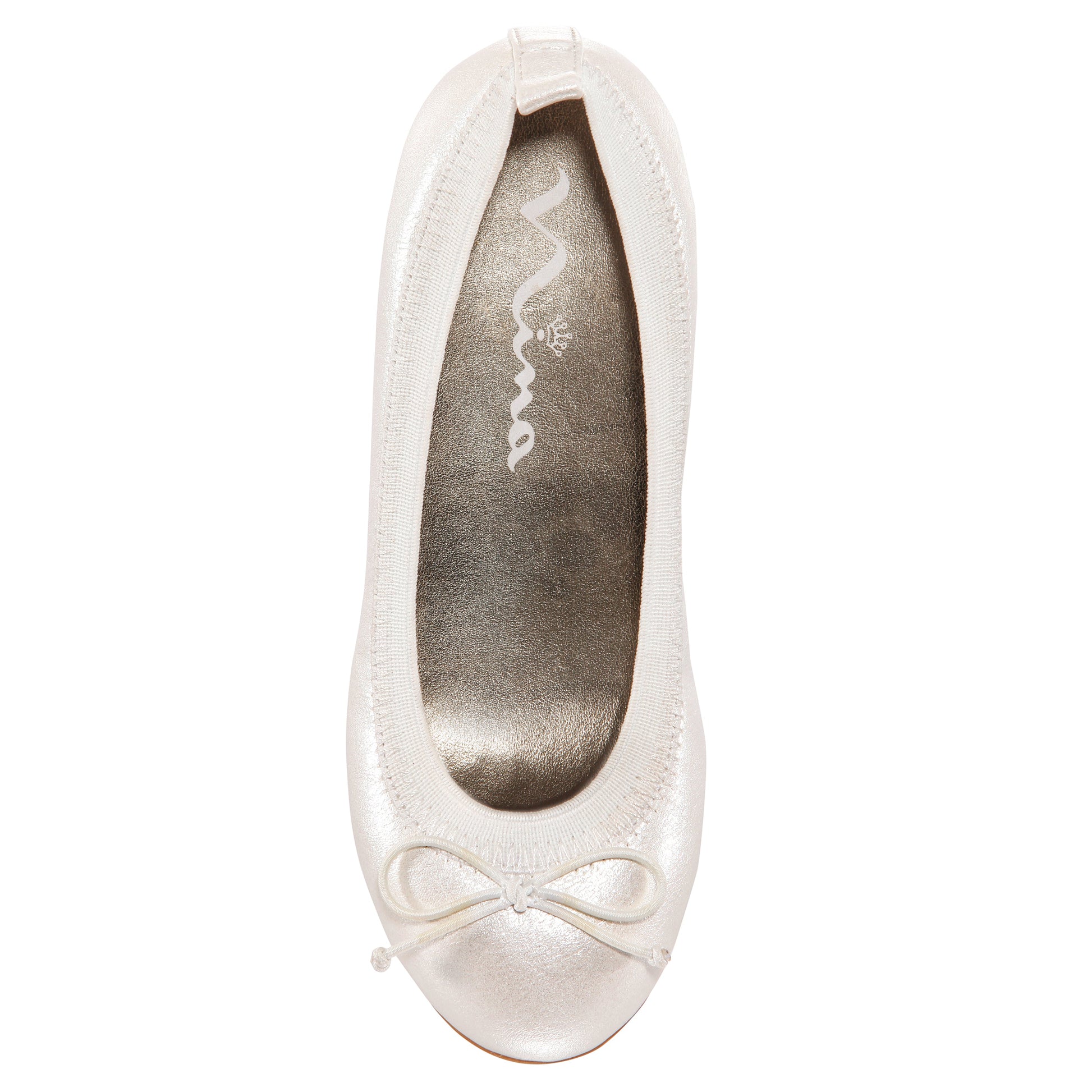 Girls Esther Ivory-Pearlized | Nina Shoes