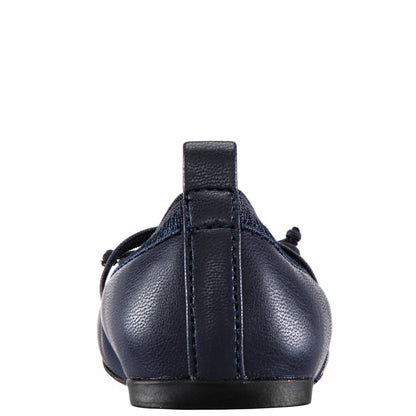 Girls Esther Navy-Smooth | Nina Shoes