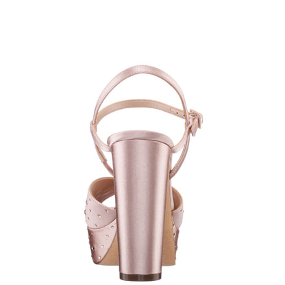 Addison Pearl Rose Sandal Stiletto-Heel Platform | Nina Shoes