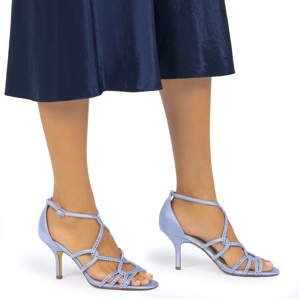 Aniela Blue Sandal High-Heel | Nina Shoes