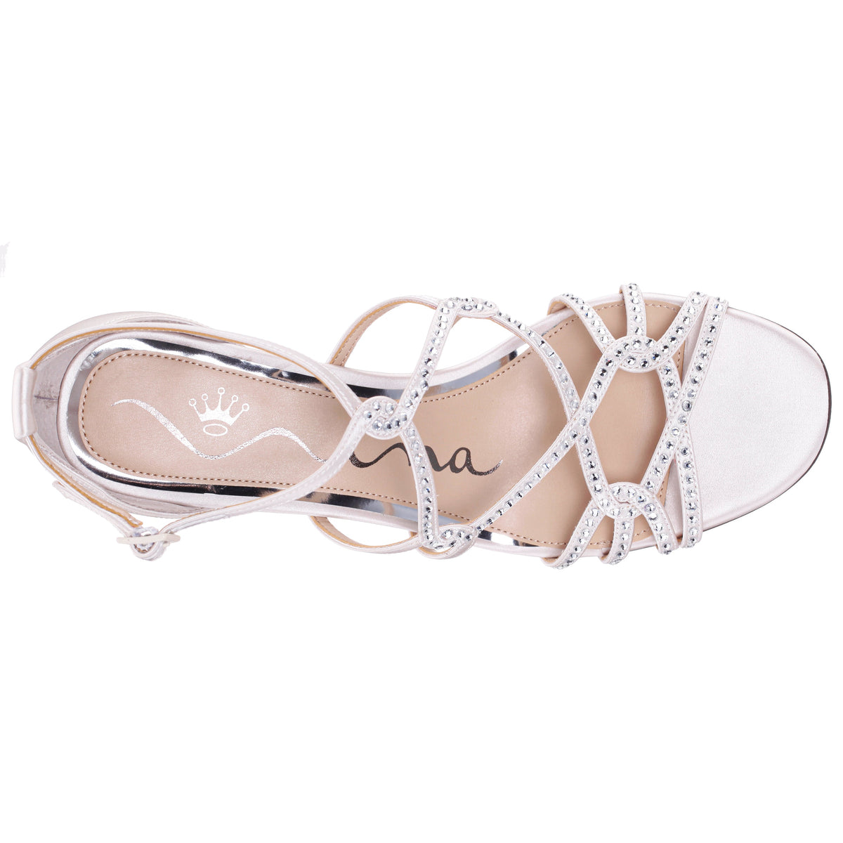 Aniela White Sandal High-Heel | Nina Shoes