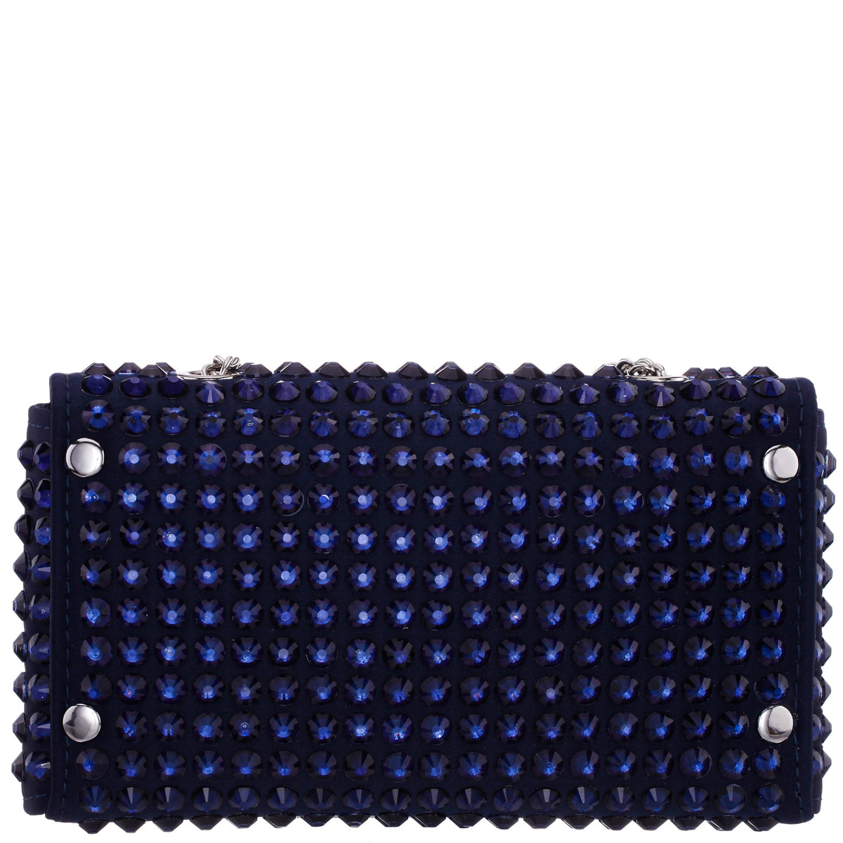 Bixby Blue Satin Crossbody Bag | Nina Shoes