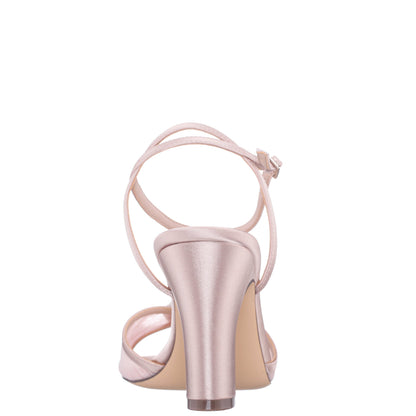 Allyce Pearl Rose Block-Heel Sandals | Nina Shoes