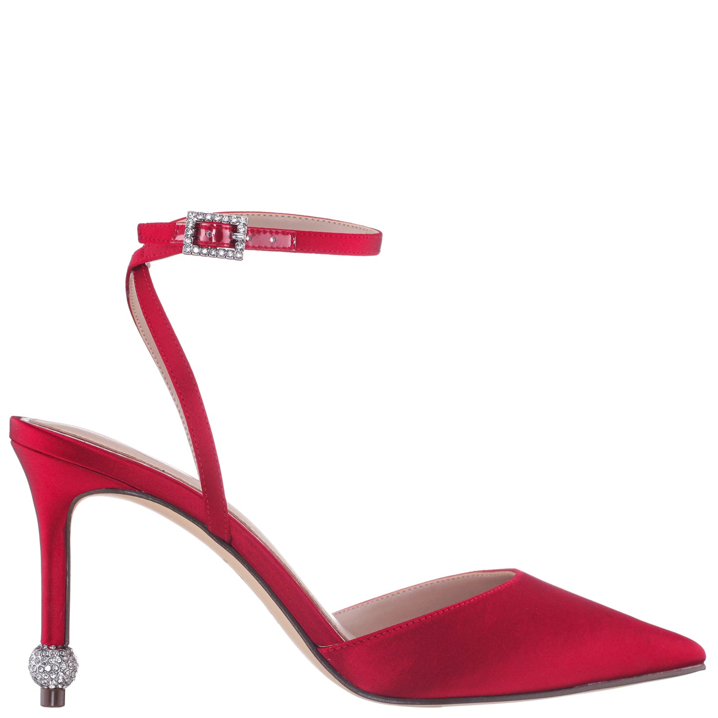 Nasha Red High-Heel Pumps | Nina Shoes