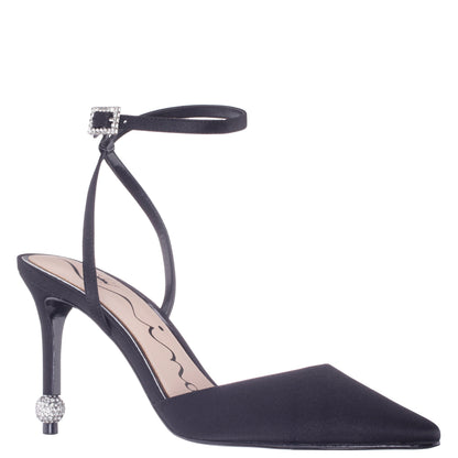 Nasha Black High-Heel Pumps | Nina Shoes