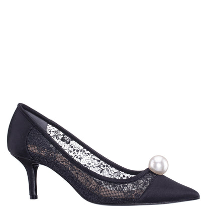 BENCE-BLACK GLITTER – Nina Shoes | Nina Shoes