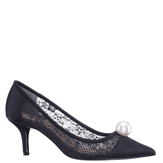 BENCE-BLACK GLITTER – Nina Shoes | Nina Shoes