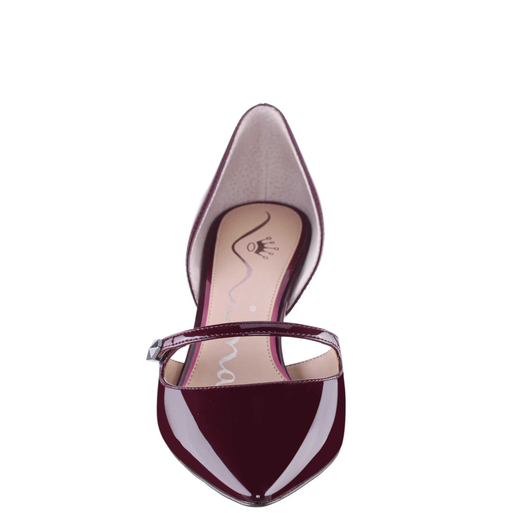 Nashly Red D Orsay Mid-Heel Pumps | Nina Shoes