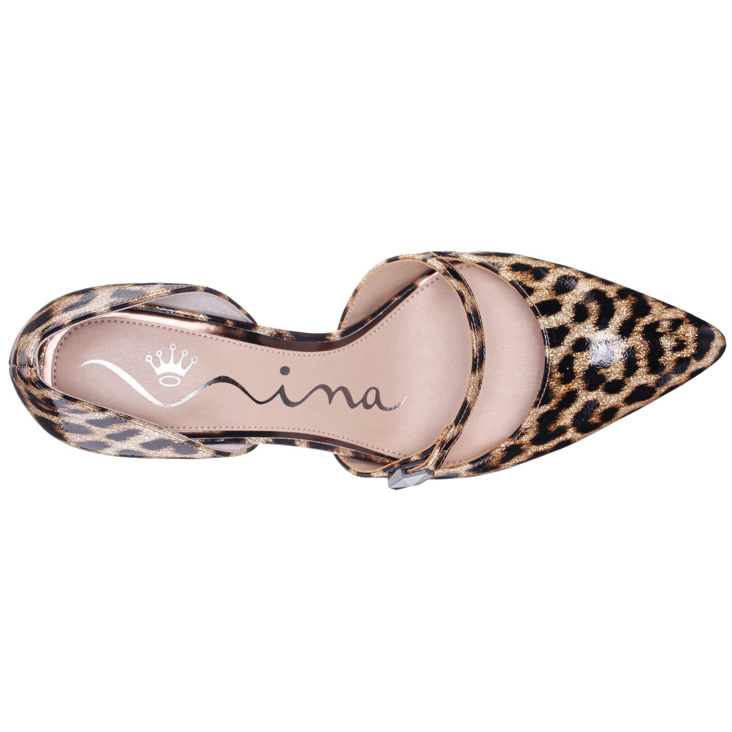 Nashly Leopard Mid-Heel Pump | Nina Shoes