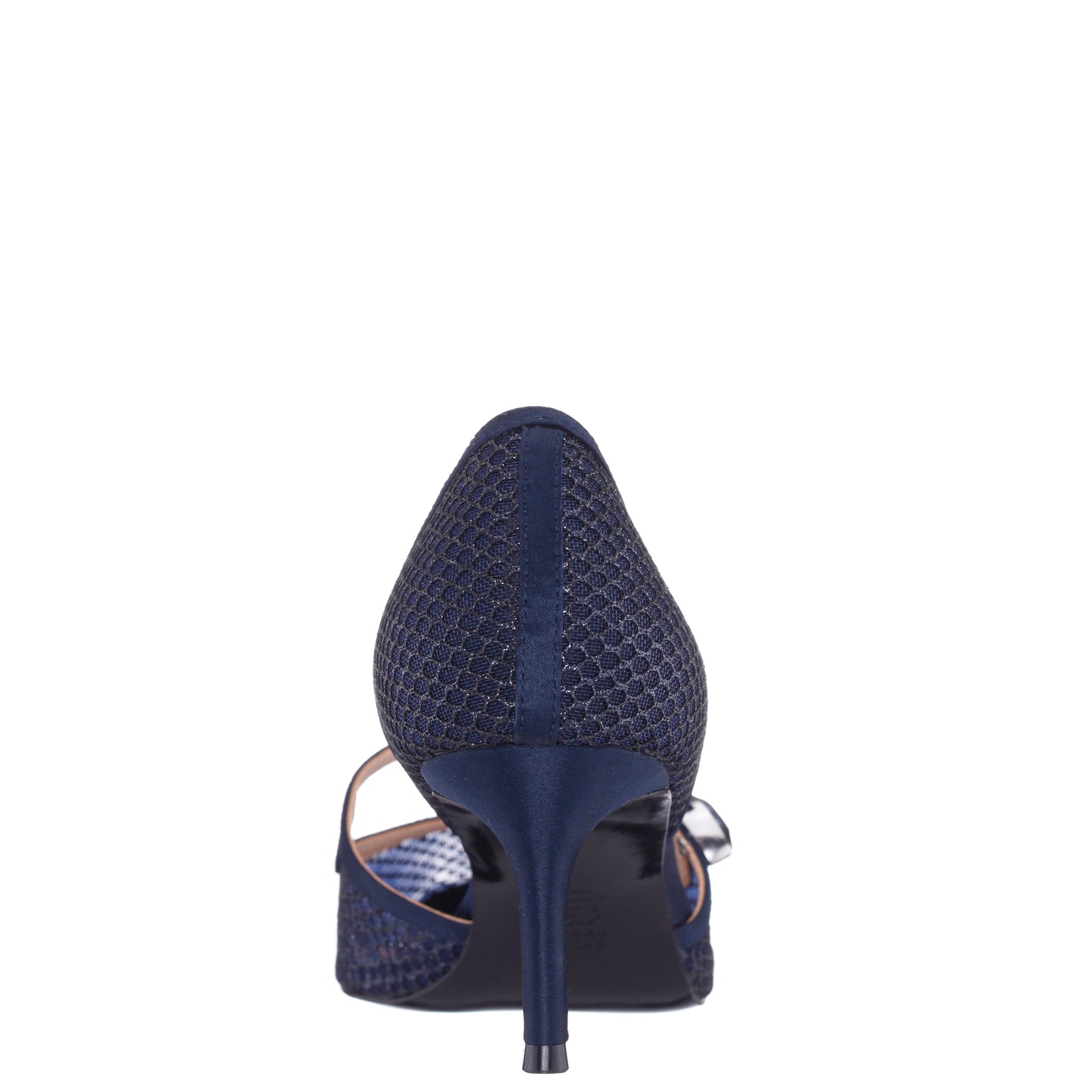 Nashly Blue Mid-Heel Pump | Nina Shoes