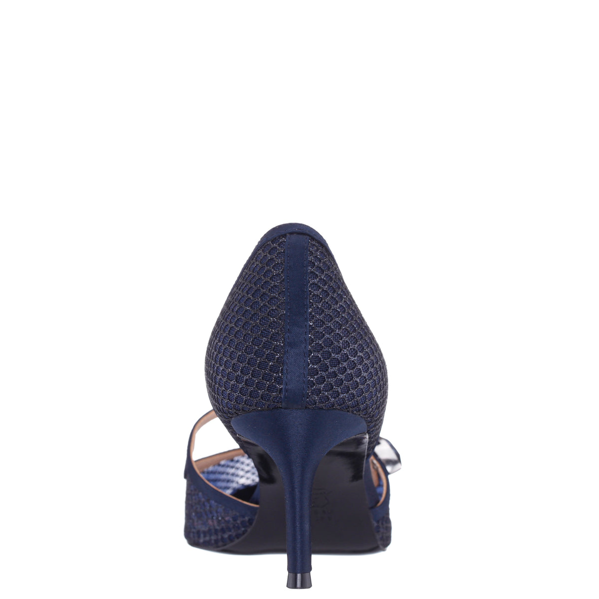 Nashly Blue Mid-Heel Pump | Nina Shoes