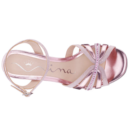Shantay Pink Sandal High-Heel Platform | Nina Shoes