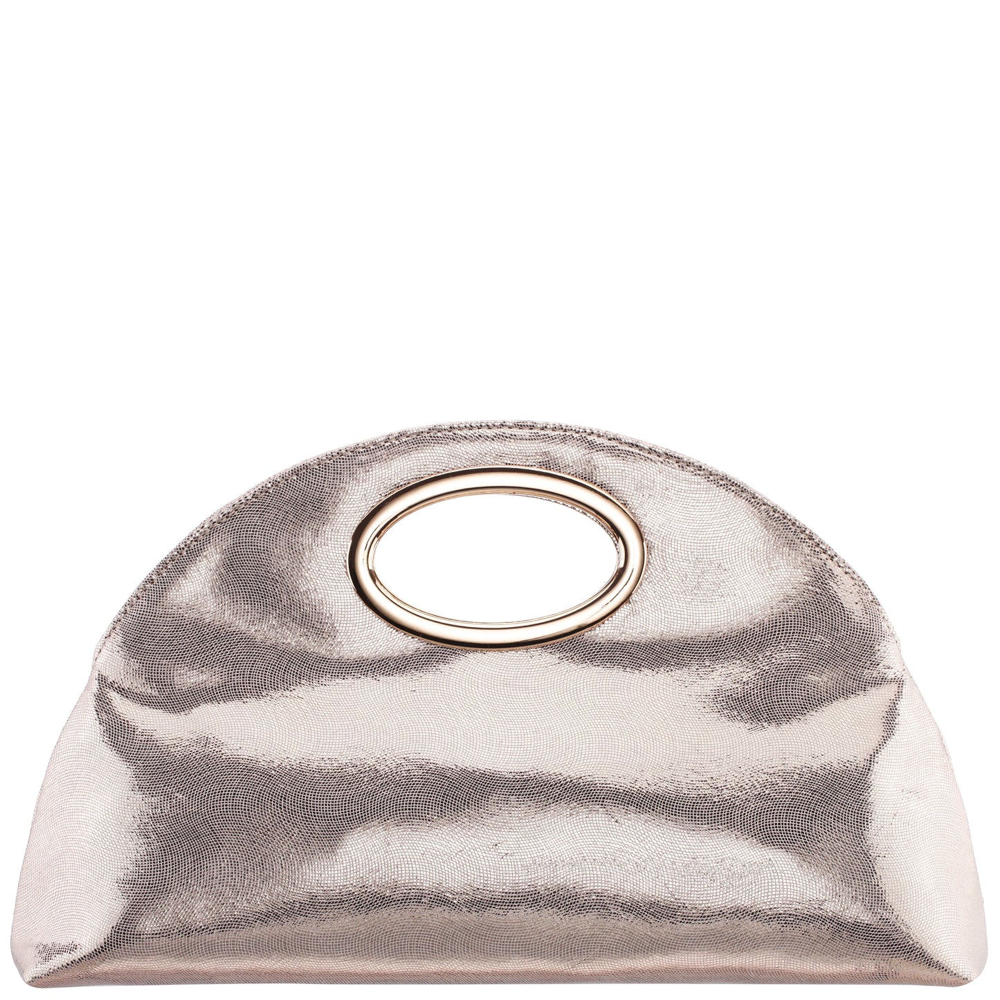 Jael Light Gold Metallic Geo Swirl Fabric Handle Bag | Nina Shoes