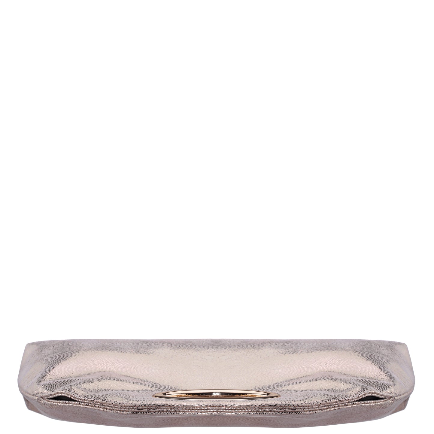 Jael Light Gold Metallic Geo Swirl Fabric Handle Bag | Nina Shoes