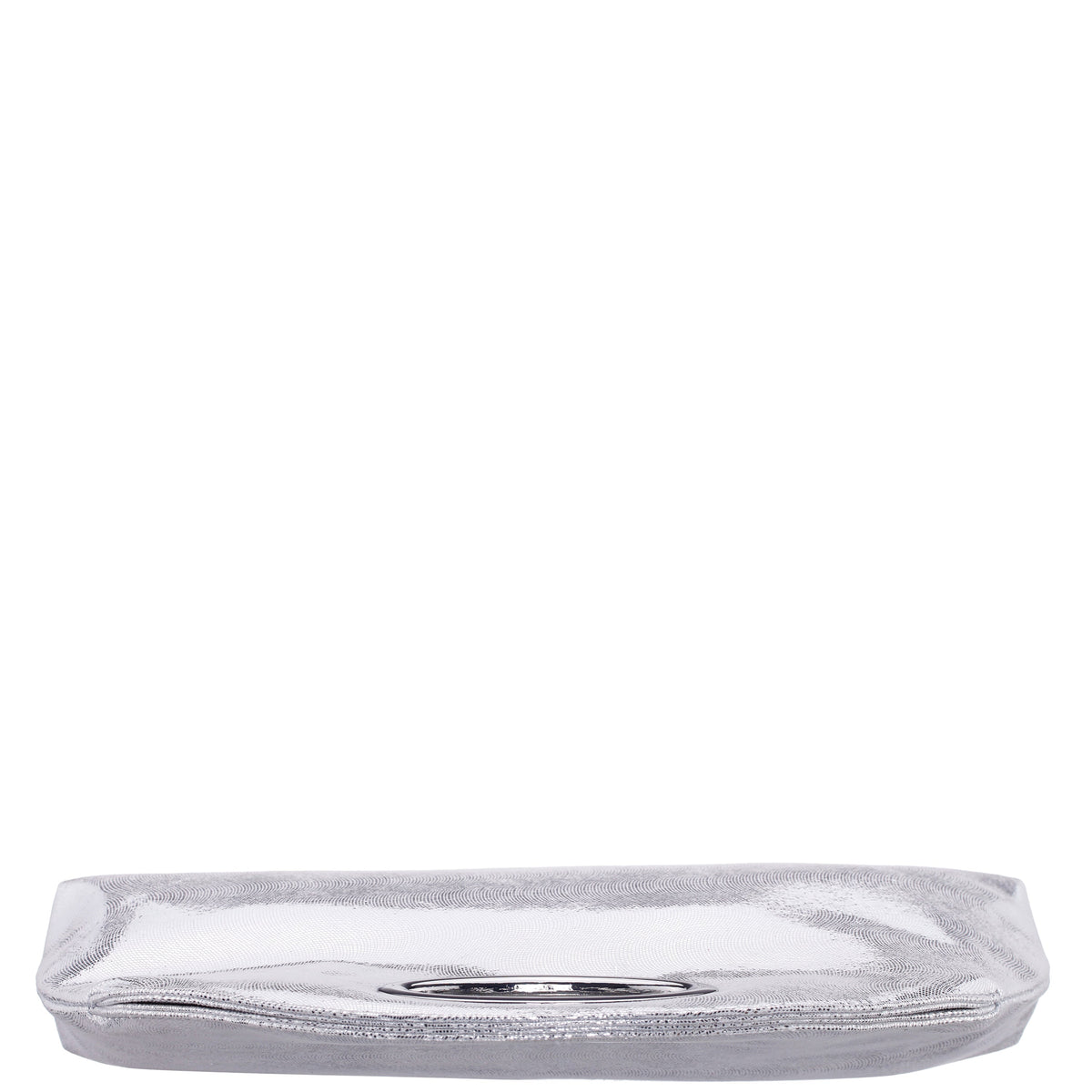 Jael Silver Metallic Geo Swirl Fabric Handle Bag | Nina Shoes