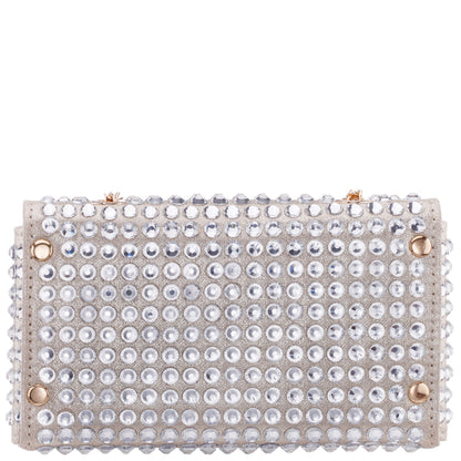 Bixby Platino Glamex Crossbody Bag | Nina Shoes