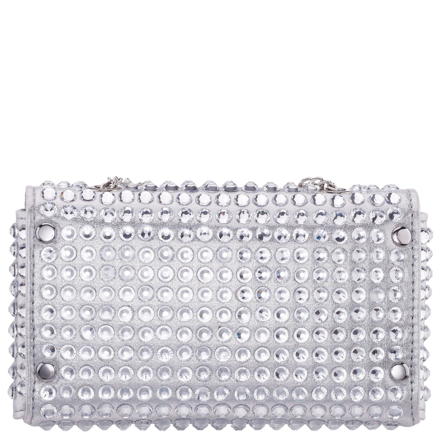 Bixby Silver Glamex Crossbody Bag | Nina Shoes