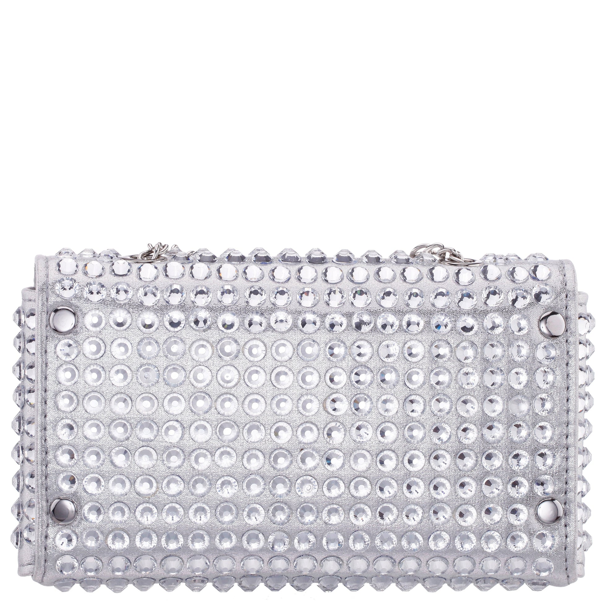 Bixby Silver Glamex Crossbody Bag | Nina Shoes