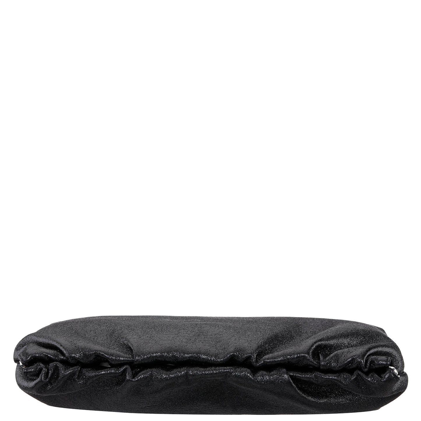 Thea-T Black Stellarglow Fabric Frame Clutch | Nina Shoes