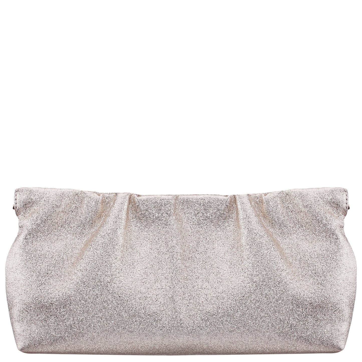 Thea-T Platino Stellarglow Fabric Frame Clutch | Nina Shoes