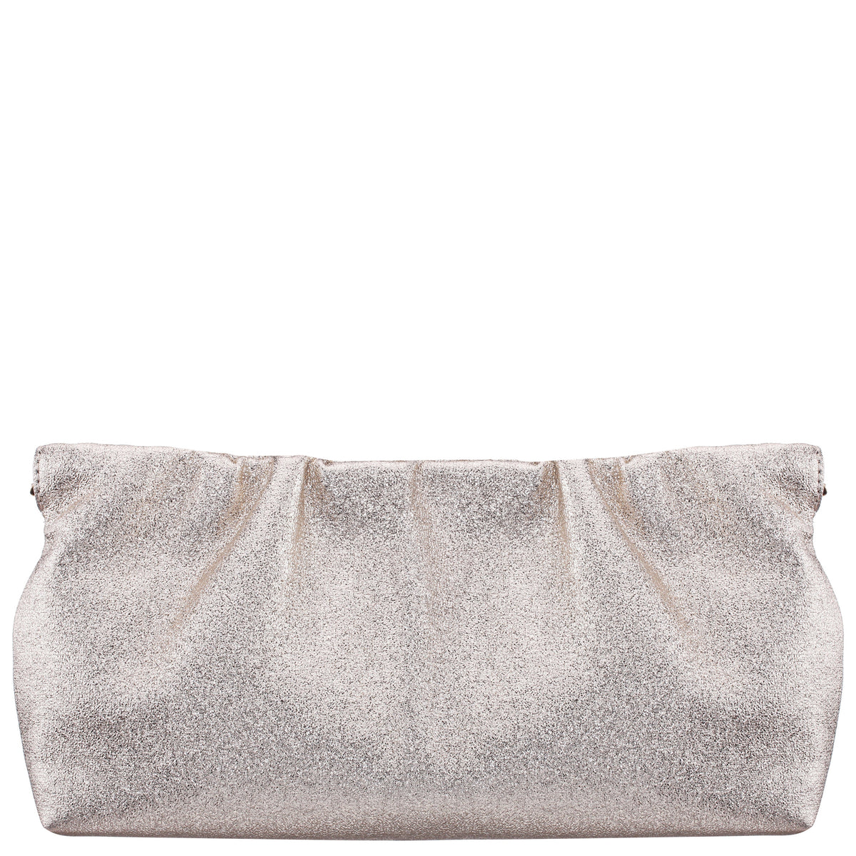 Thea-T Platino Stellarglow Fabric Frame Clutch | Nina Shoes