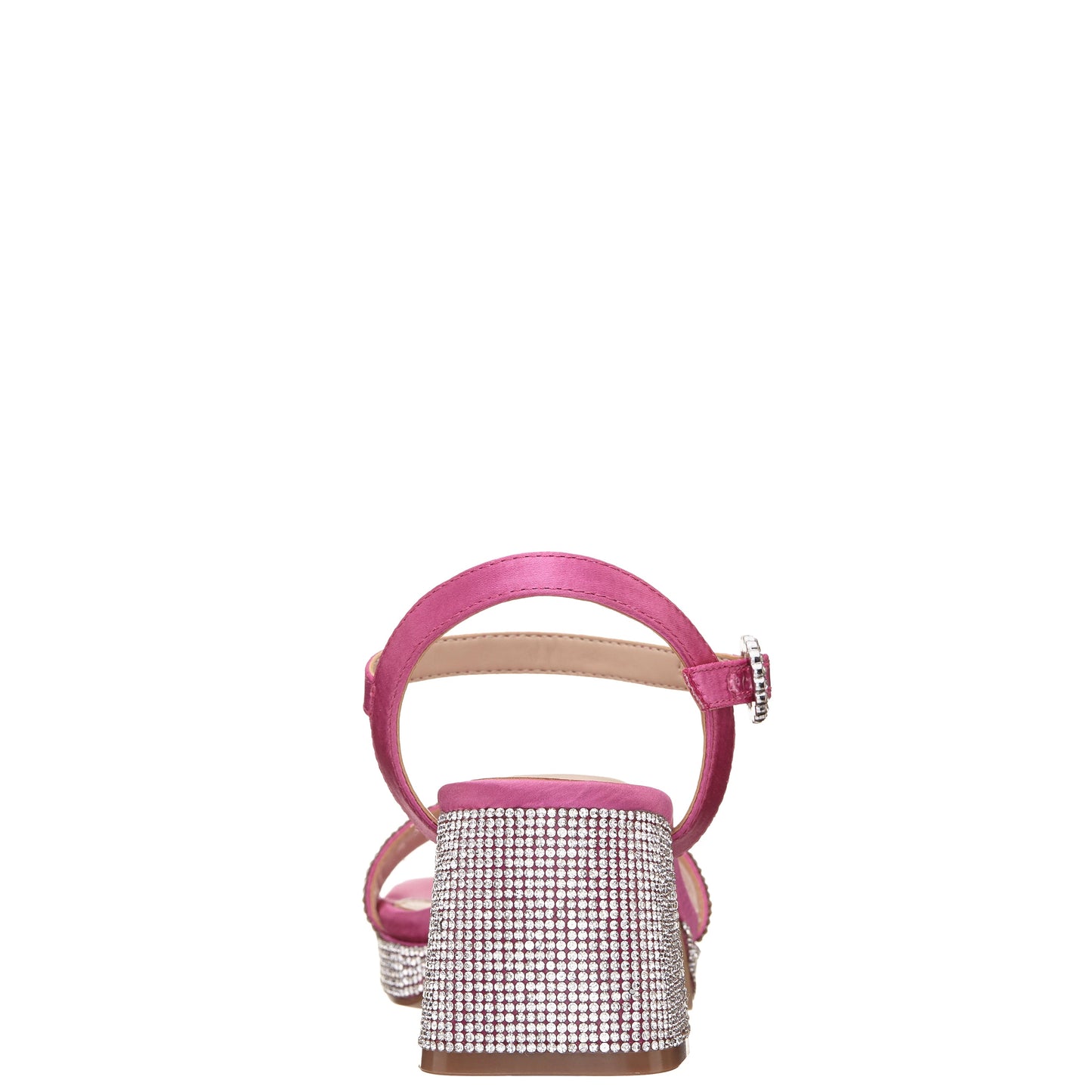 Girls Marysol Pink Rhinestone Platform Dress Sandals | Nina Shoes