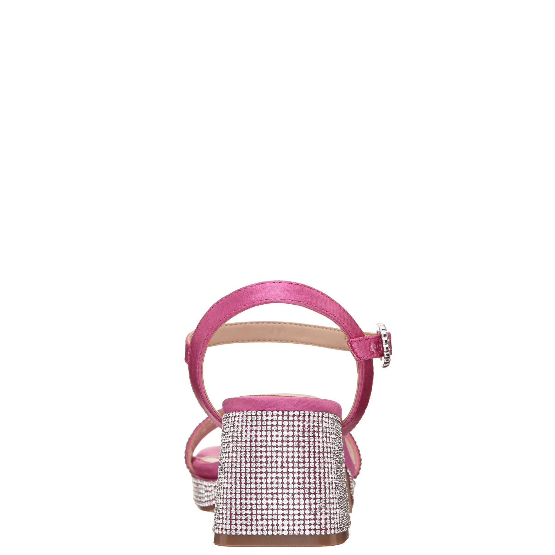Girls Marysol Pink Rhinestone Platform Dress Sandals | Nina Shoes