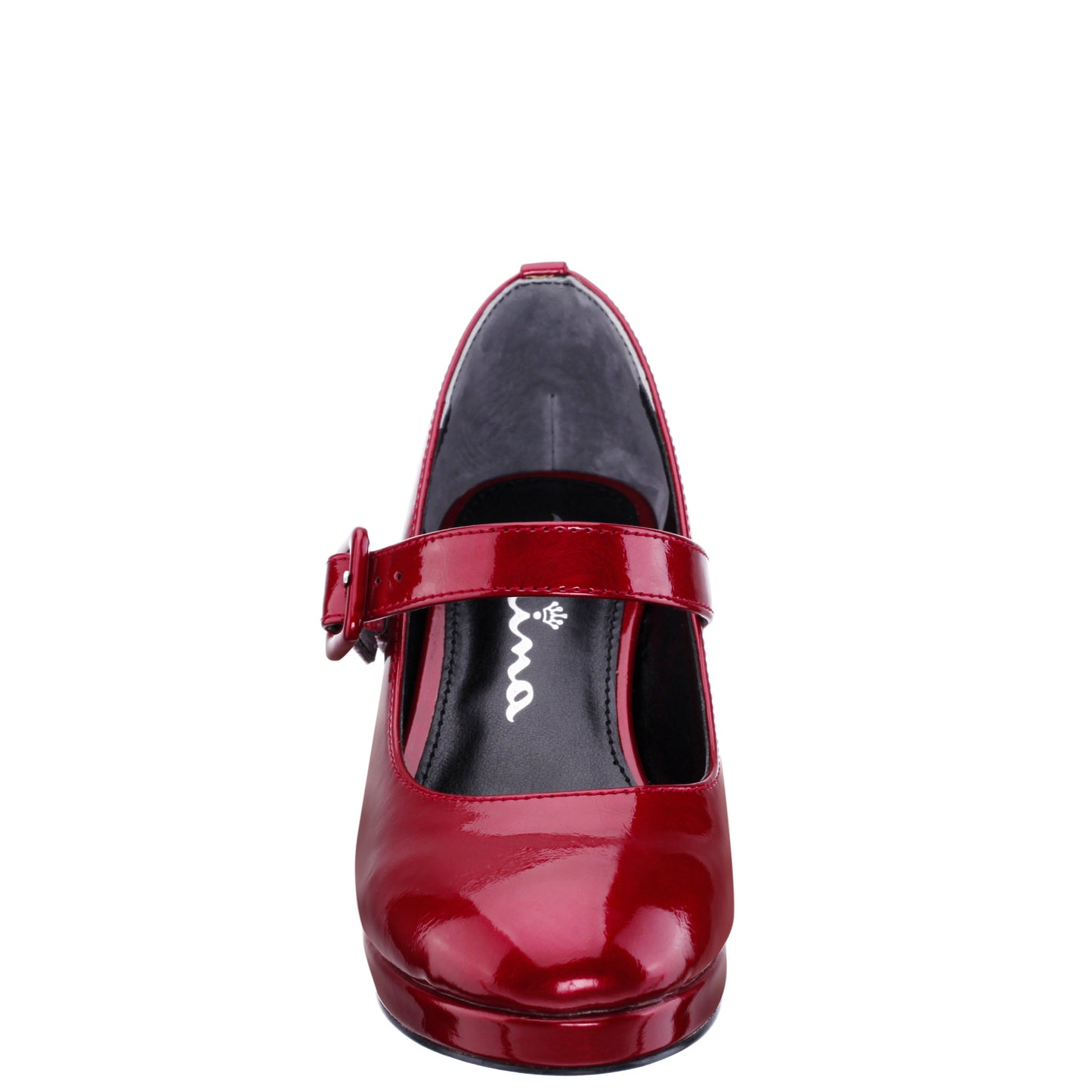 Girls Catalina Red Patent Adjustable Buckle Dress Shoes | Nina Shoes