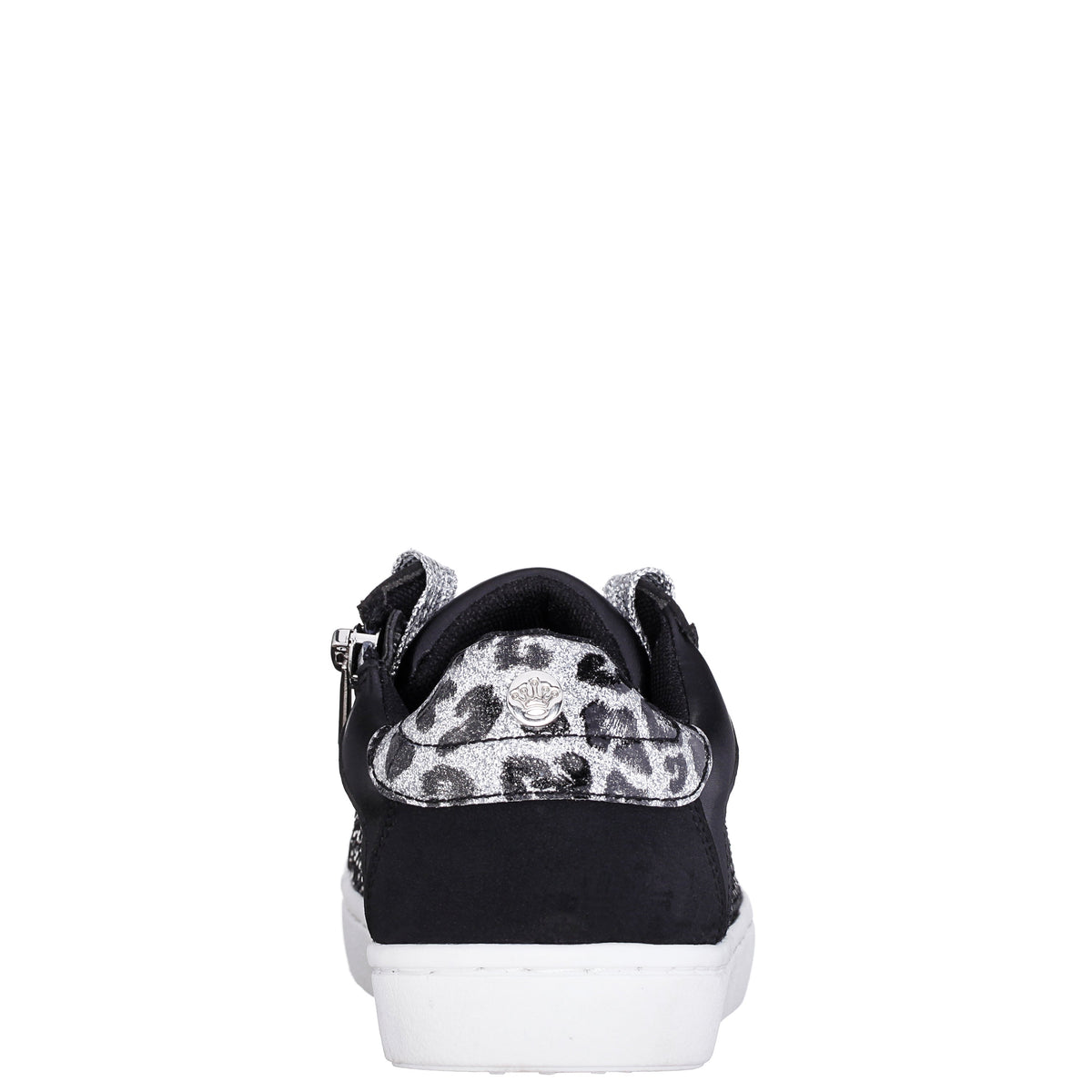 Girls Waleska Black Sequin Low Top Sneakers | Nina Shoes