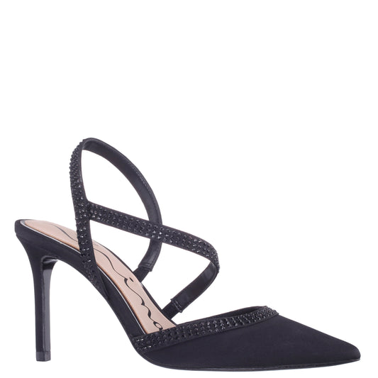 Nicara Black High-Heel Pumps | Nina Shoes