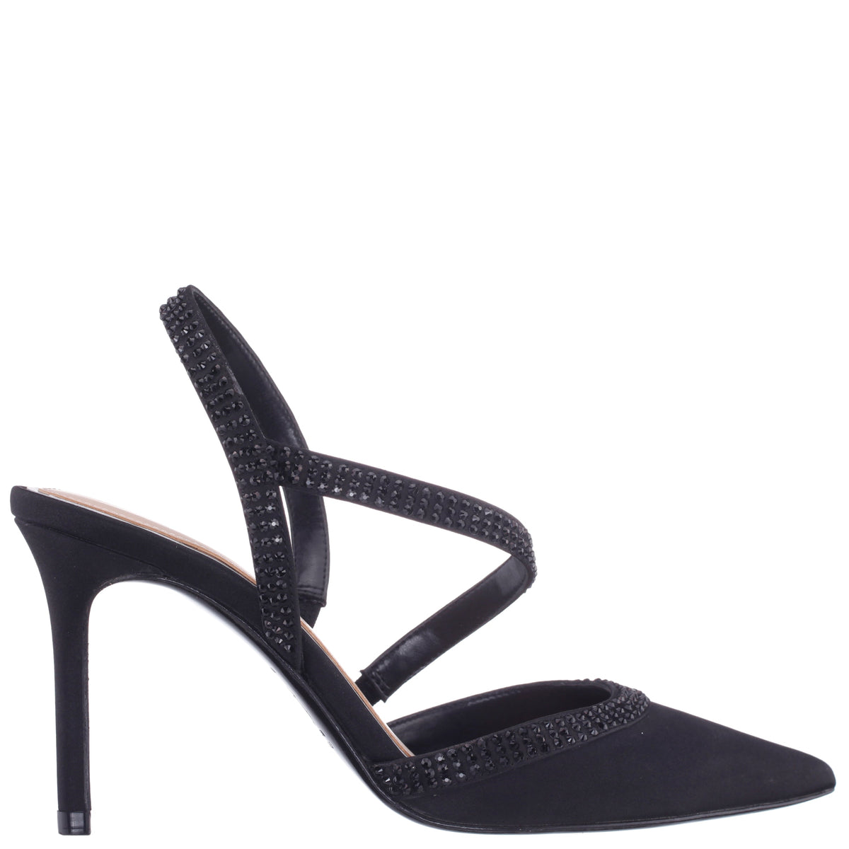 Nicara Black High-Heel Pumps | Nina Shoes