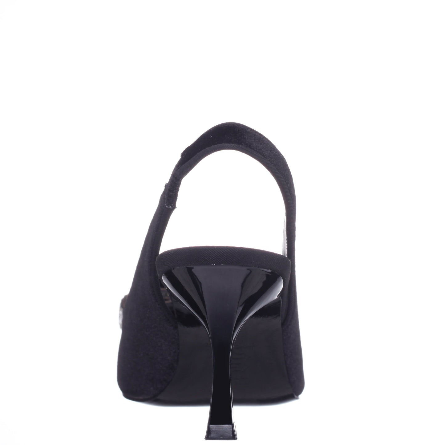 Jolanda Black Slip On Mid-Heel Dress Shoes | Nina Shoes