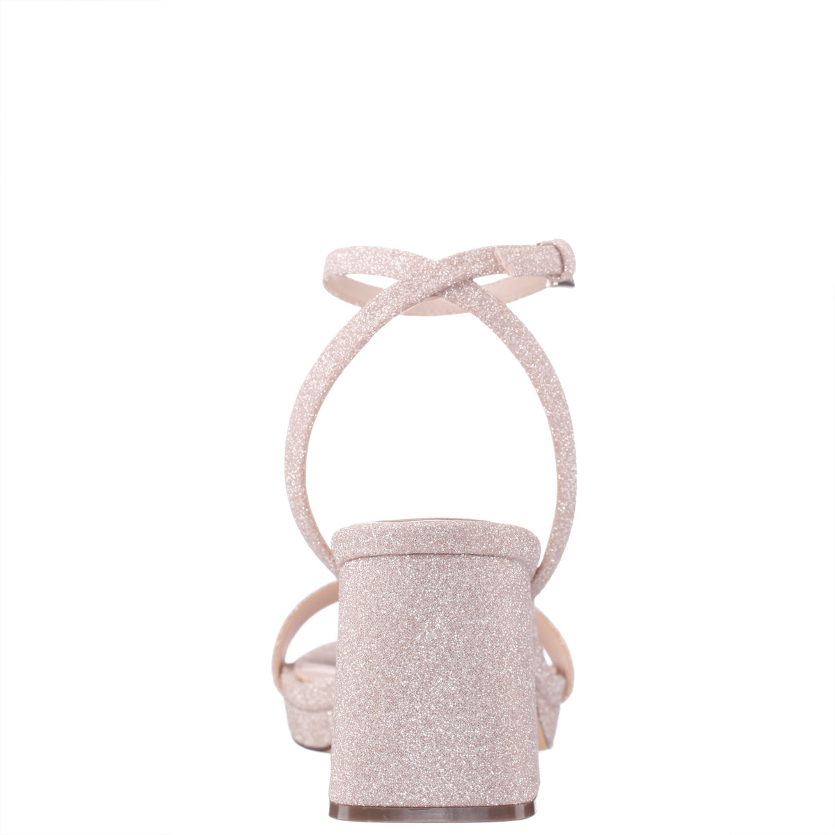Bergen Beige Textured Block-Heel Platform Sandals | Nina Shoes