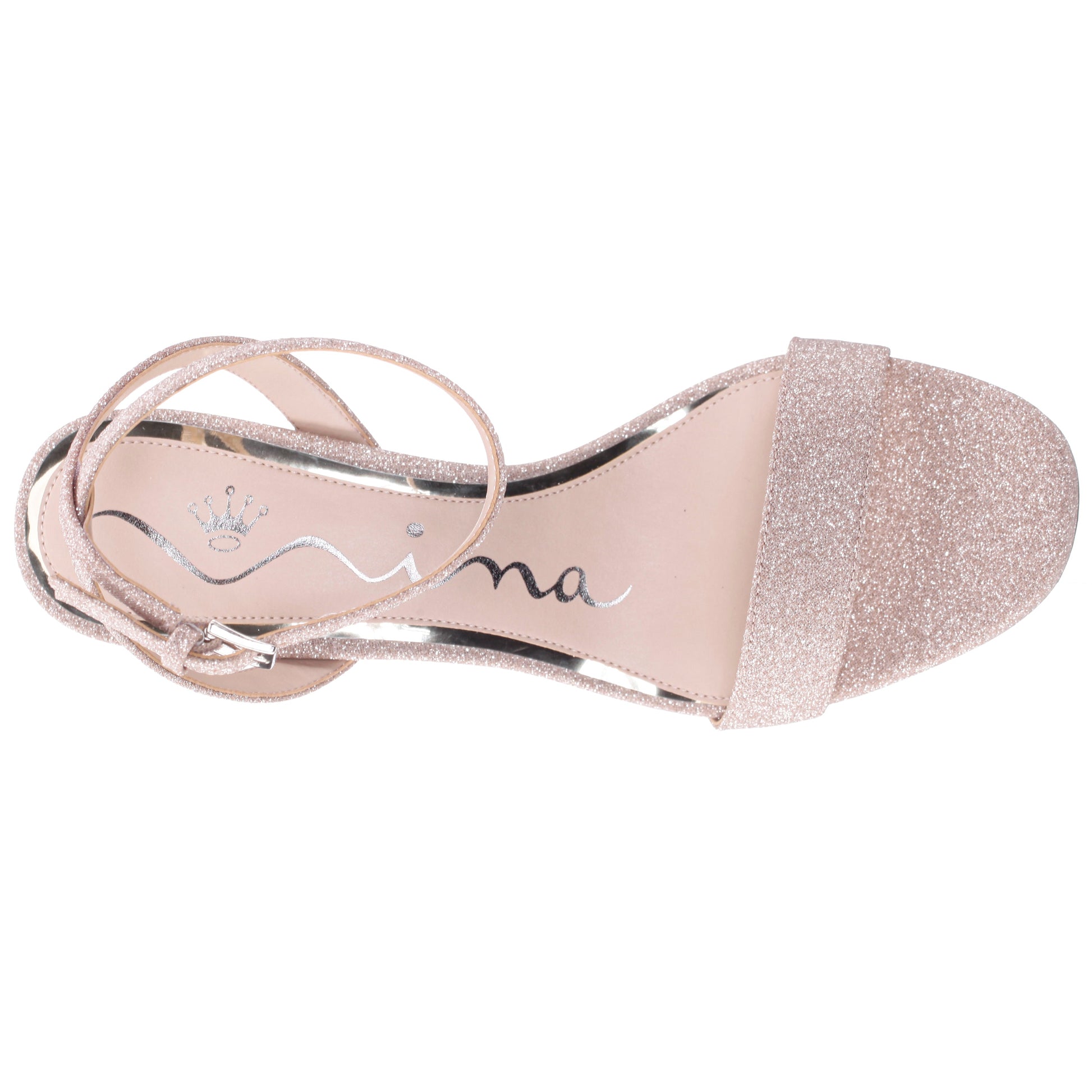 Bergen Beige Textured Block-Heel Platform Sandals | Nina Shoes