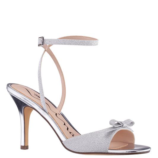 Vicci Silver Sandal High-Heel | Nina Shoes