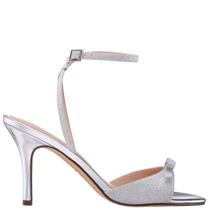 Vicci Silver Sandal High-Heel | Nina Shoes
